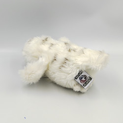 Peluche hibou chouette blanche NATURE PLANET