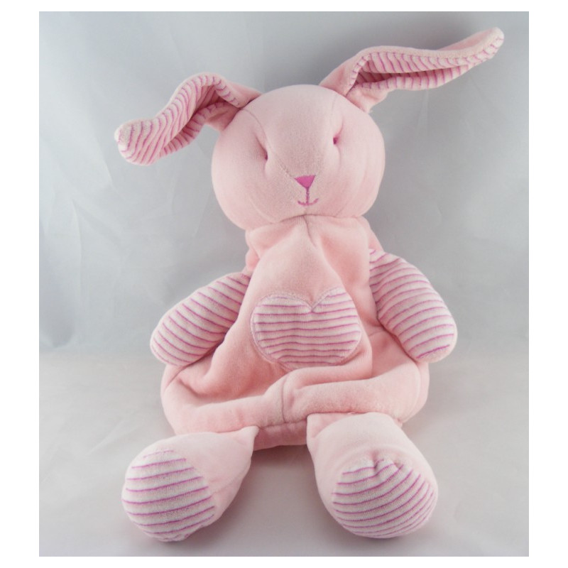 Doudou range pyjama cheval ane blanc rose SIPLEC