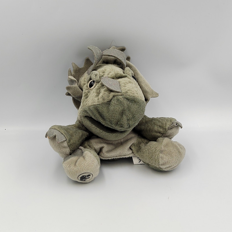 Peluche marionnette dinosaure gris JURASSIC WORLD