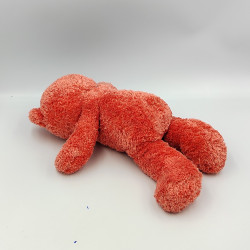 Doudou peluche ours rouge NOUNOURS AJENA
