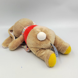 Doudou lapin beige jaune bleu rouge SIMBA TOYS NICOTOY
