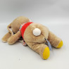 Doudou lapin beige jaune bleu rouge SIMBA TOYS NICOTOY