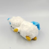 Doudou peluche tigre blanc bleu YOOHOO