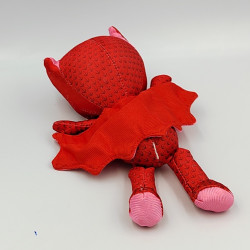 Doudou peluche rouge Super héros Pyjamasques PJMASKS