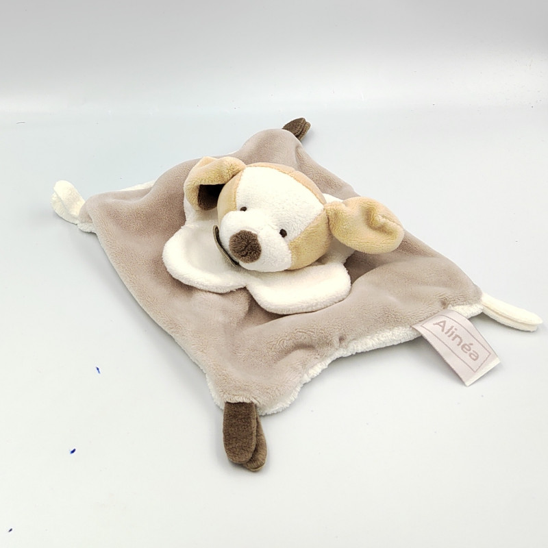 Doudou et compagnie plat chien beige blanc ALINEA