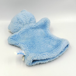 Doudou marionnette ours bleu P'tit plat NESTLE