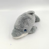 Peluche dauphin gris blanc