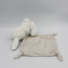 Doudou lapin blanc gris étoiles mouchoir SIMBA TOYS