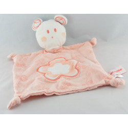 Doudou plat vache rose pois ORCHESTRA