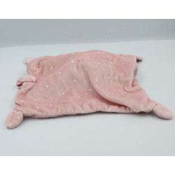 Doudou plat lapin gris rose étoiles SIMBA TOYS