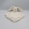 Doudou plat lapin blanc SERGENT MAJOR
