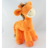 Doudou Girafe orange jaune bleu NICOTOY