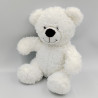 Peluche ouPeluche ours blanc JEMINIrs blanc JEMINI