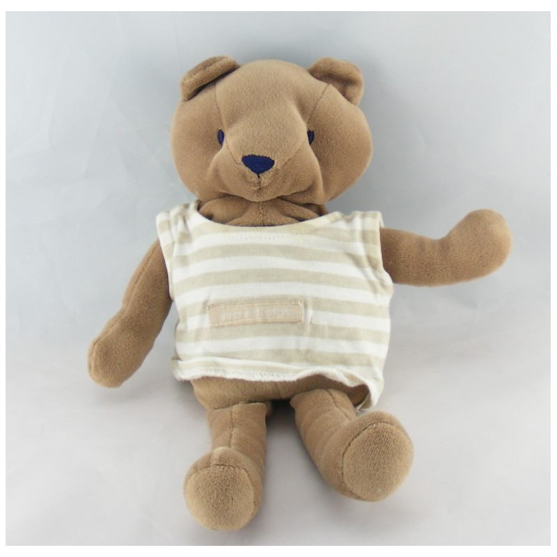 Doudou ours brun SUCRE D'ORGE