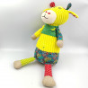 Doudou girafe jaune Operchos BABY DEGLINGOS