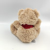 Doudou ours marron rouge NOCIBE 2023