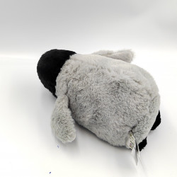 Peluche pingouin gris noir RE PETS NATURE PLANET