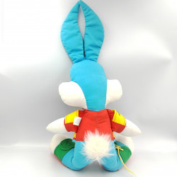Peluche lapin bleu rouge Buster Bunny Tiny Toons WARNER BROS