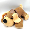 PELUCHE CHIEN MARRON BEIGE GIPSY