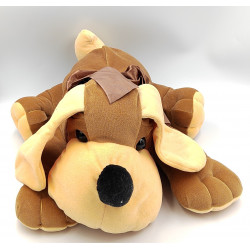 PELUCHE CHIEN MARRON BEIGE GIPSY