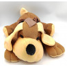 PELUCHE CHIEN MARRON BEIGE GIPSY
