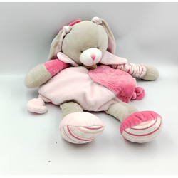 Doudou et compagnie range pyjama lapin rose pétale Célestine