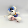 Doudou souris robe bleu Diddlina DIDDL