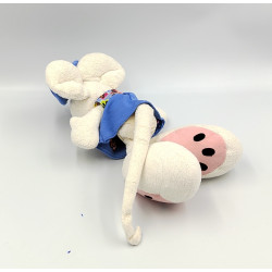 Doudou souris robe bleu Diddlina DIDDL