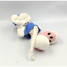Doudou souris robe bleu Diddlina DIDDL