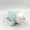 Doudou ours bleu blan Cartoon Network MINISO