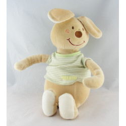 Doudou anneau hochet souris grise SUCRE D'ORGE