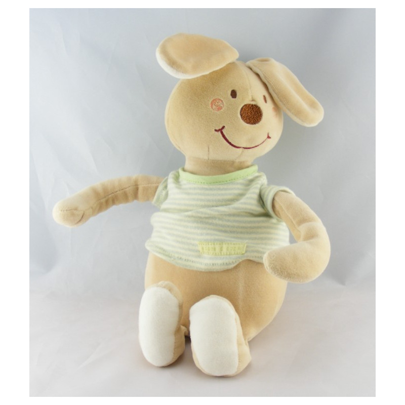 Doudou anneau hochet souris grise SUCRE D'ORGE