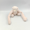 Doudou ours rose long bras