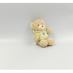 Doudou porte clef ours vert capuche NICOTOY