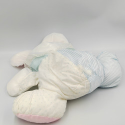 Peluche Puffalump souris blanc rose bleu FISHER PRICE