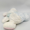 Peluche Puffalump souris blanc rose bleu FISHER PRICE