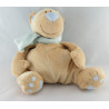 Doudou musical ours beige écharpe rose JOLLYBABY