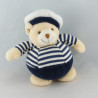 Doudou ours marin bleu marine JOLLYBABY 17 cm