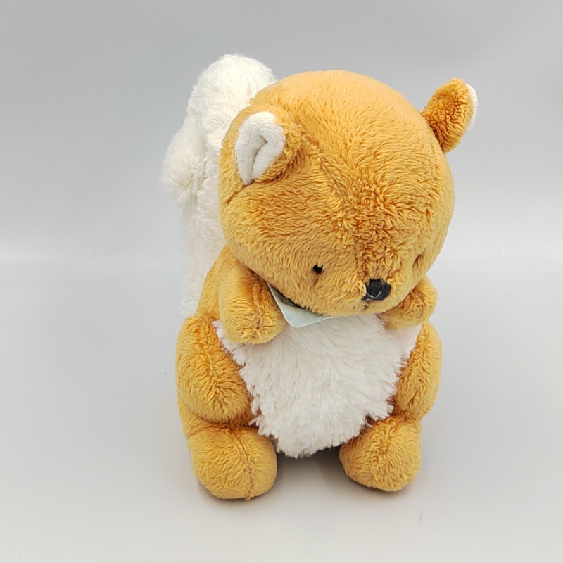 Doudou écureuil orange Les Amis KALOO