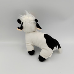 Peluche vache blanche noir Je t'aime vachement B&G