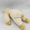 Doudou ours écru jaune DOODOO