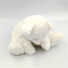 Doudou marionnette chat blanc HISTOIRE D'OURS