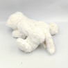 Doudou marionnette chat blanc HISTOIRE D'OURS