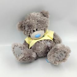 Doudou ours gris pull jaune just for you ME TO YOU