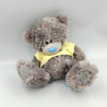 Doudou ours gris pull jaune just for you ME TO YOU