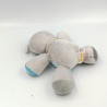 Doudou ane cheval poney gris bleu DOUKIDOU