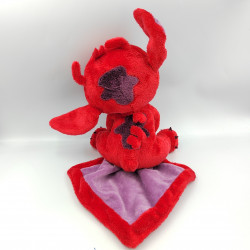 Peluche Stitch rouge Leroy Lilo et Stitch mouchoir DISNEY