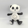 Doudou musical panda noir blanc SAUTHON