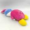 DOUDOU LAPIN ROSE JAUNE BONNET BLEU GIPSY