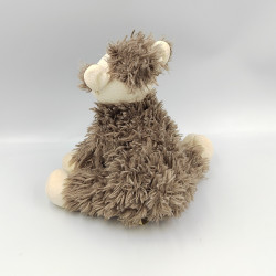 Doudou mouton beige marron blanc NATURE ET DECOUVERTE